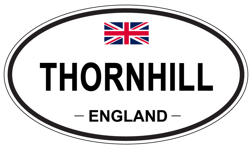 THORNHILL, England - Oval Magnet