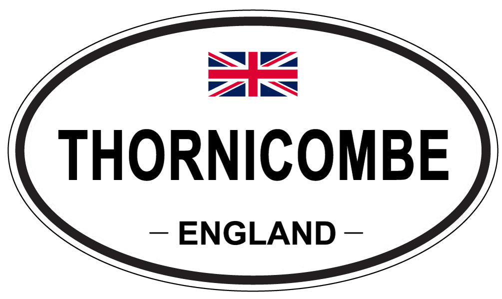 THORNICOMBE, England - Oval Magnet