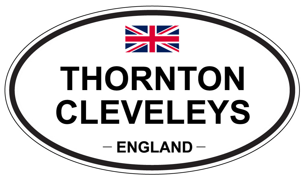 THORNTON CLEVELEYS, England - Oval Magnet