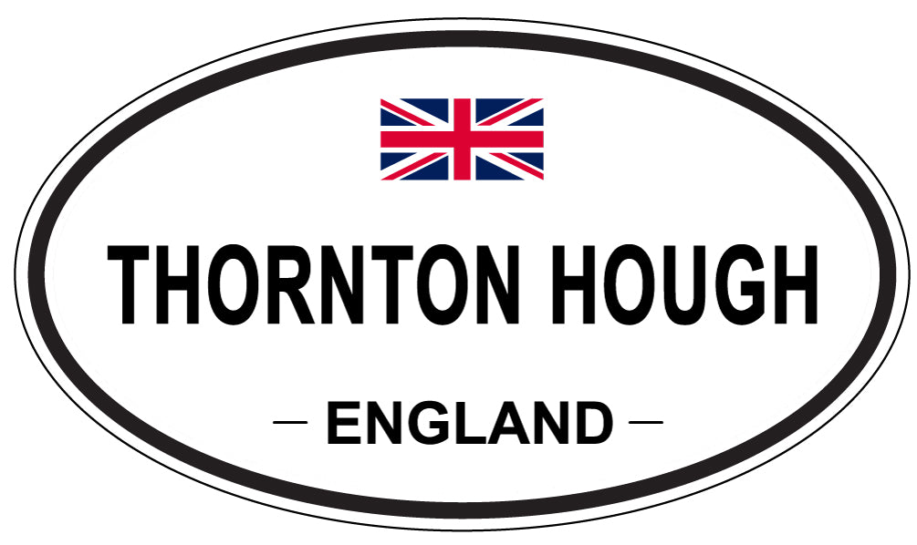 THORNTON HOUGH, England - Oval Magnet