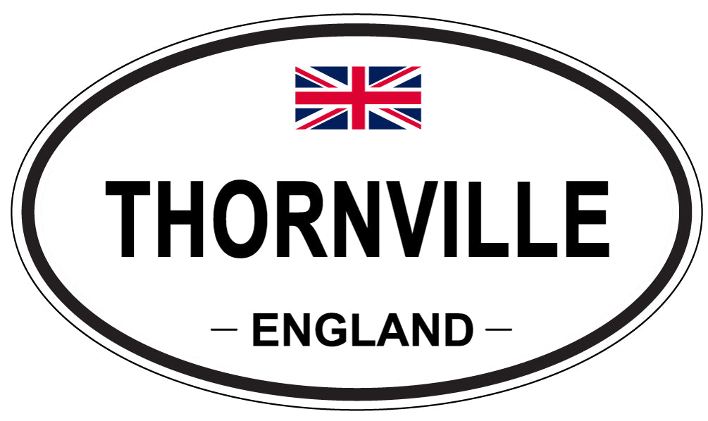 THORNVILLE, England - Oval Magnet
