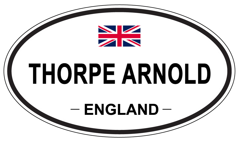 THORPE ARNOLD, England - Oval Magnet