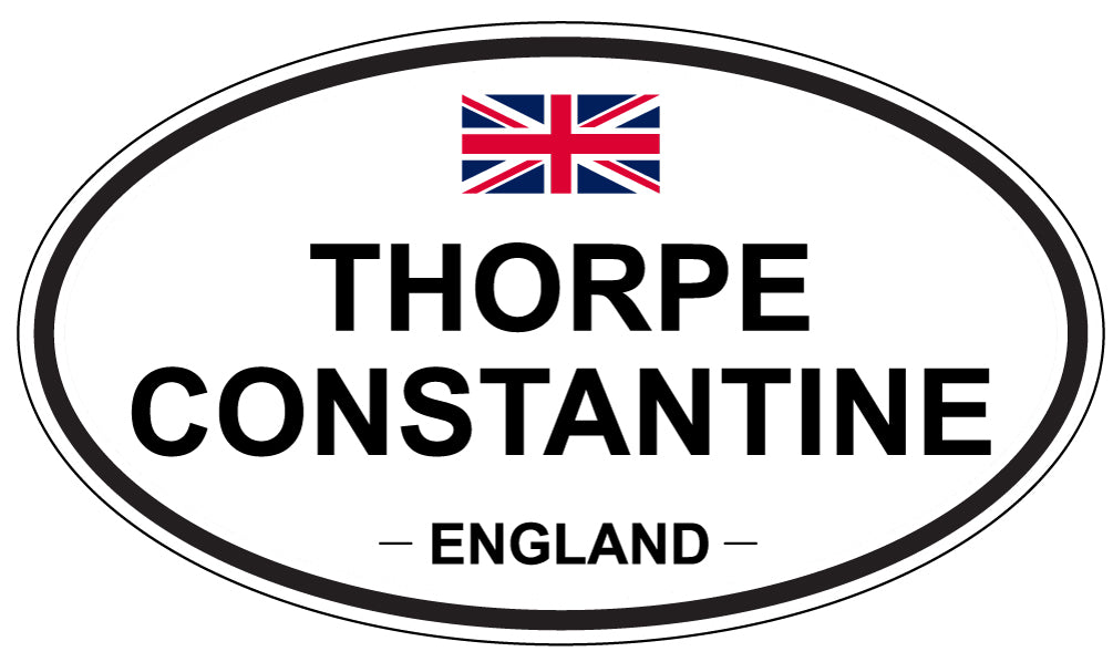 THORPE CONSTANTINE, England - Oval Magnet