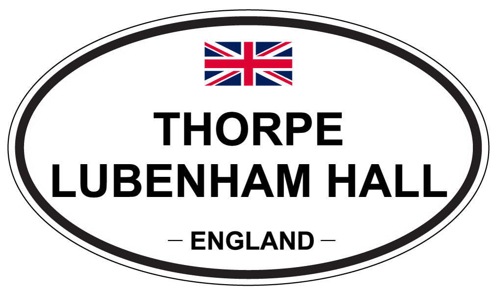 THORPE LUBENHAM HALL, England - Oval Magnet