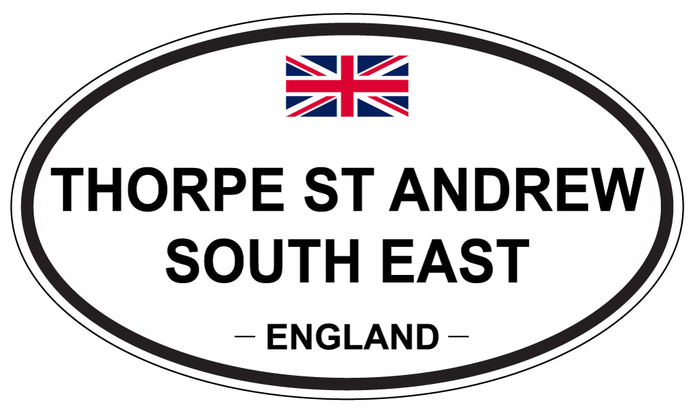 THORPE ST ANDREW SOUTH EAST, England - Oval Magnet