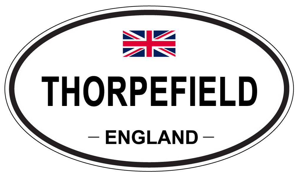 THORPEFIELD, England - Oval Magnet