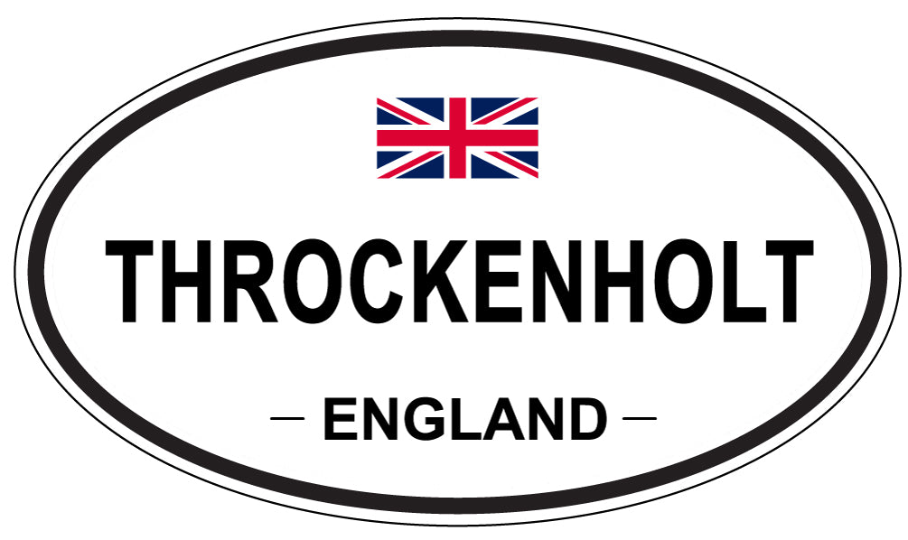 THROCKENHOLT, England - Oval Magnet