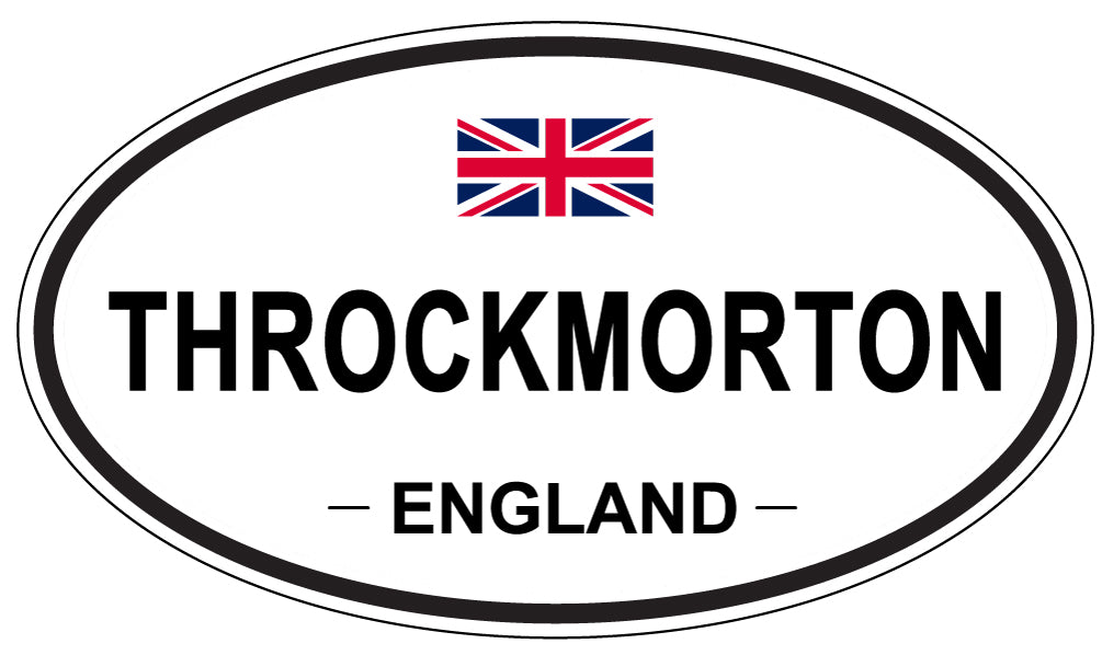 THROCKMORTON, England - Oval Magnet