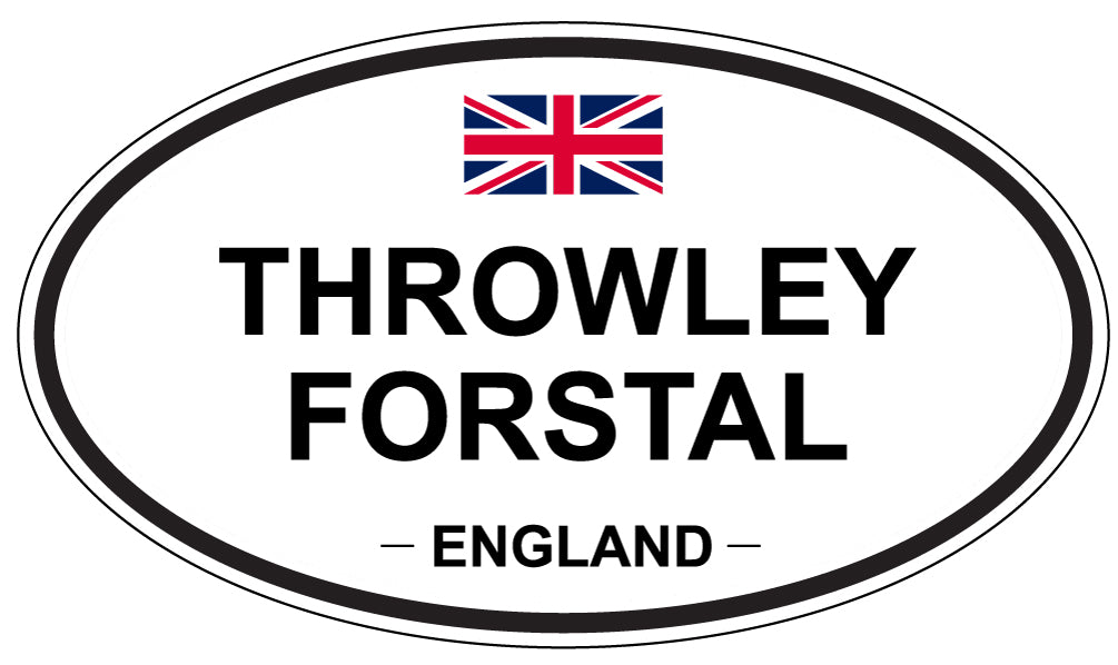 THROWLEY FORSTAL, England - Oval Magnet