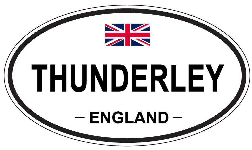 THUNDERLEY, England - Oval Magnet