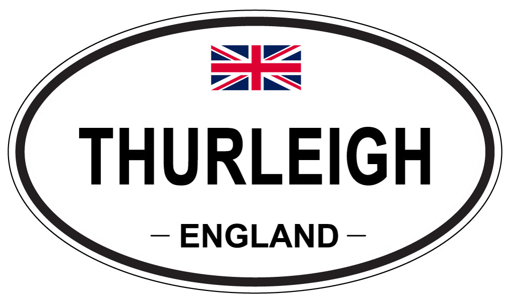 THURLEIGH, England - Oval Magnet