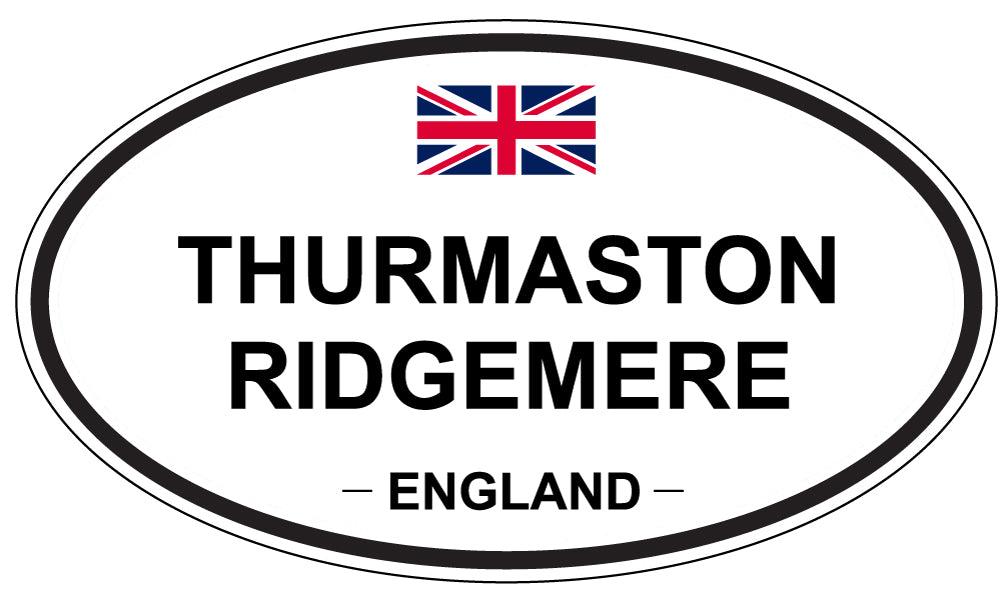 THURMASTON RIDGEMERE, England - Oval Magnet