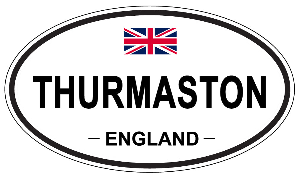 THURMASTON, England - Oval Magnet
