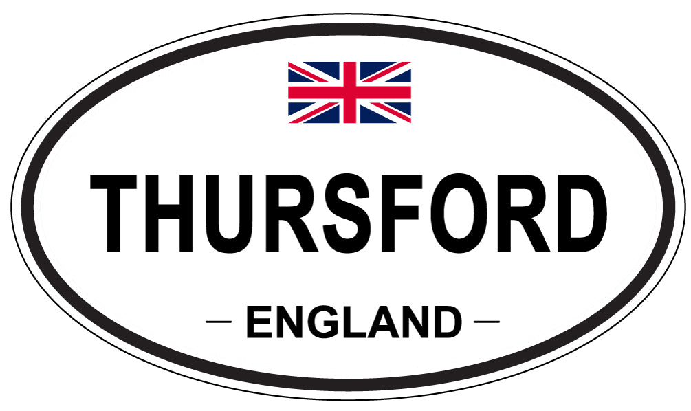 THURSFORD, England - Oval Magnet