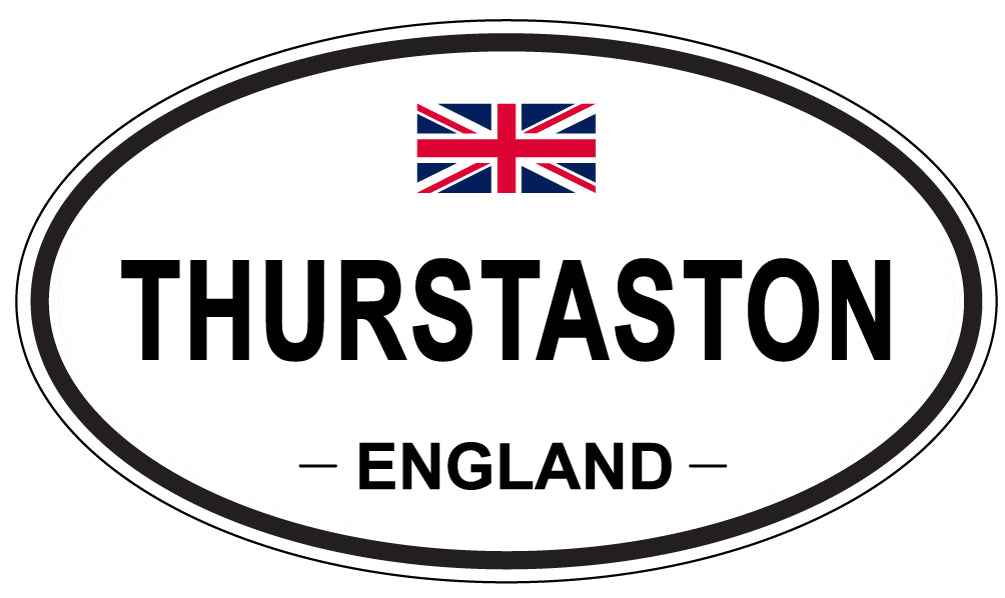 THURSTASTON, England - Oval Magnet