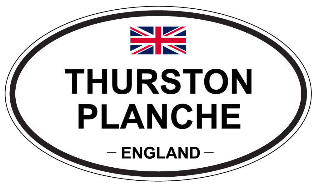 THURSTON PLANCHE, England - Oval Magnet