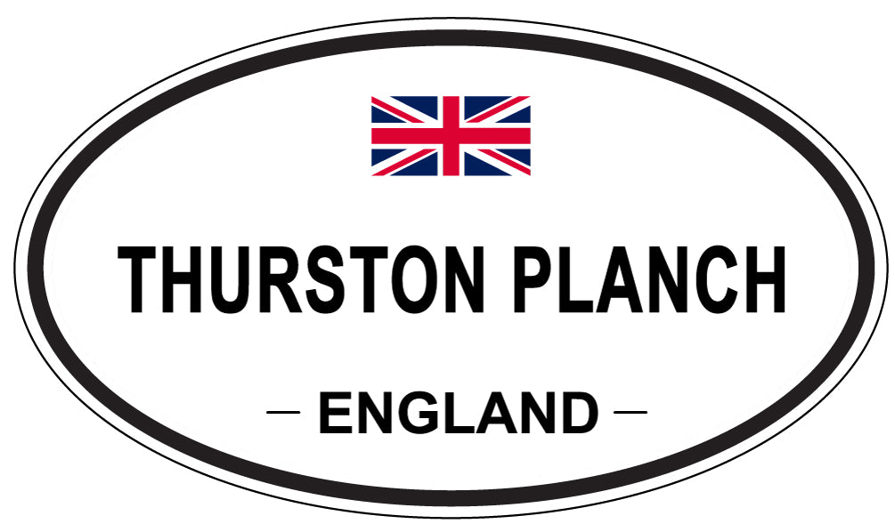 THURSTON PLANCH, England - Oval Magnet