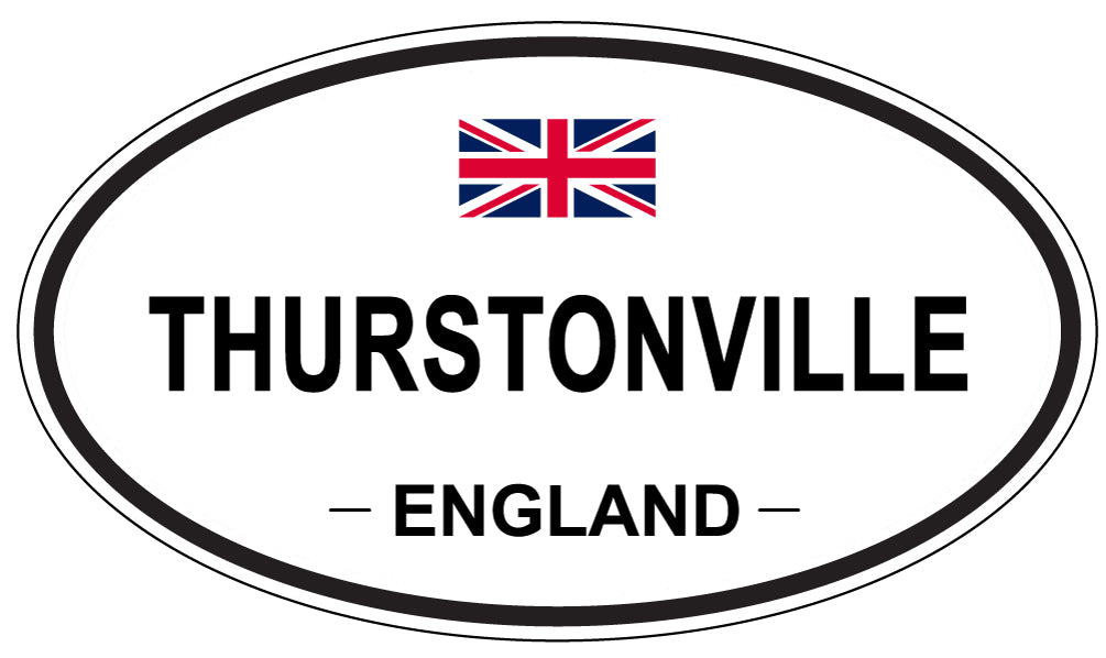 THURSTONVILLE, England - Oval Magnet