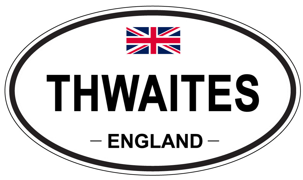 THWAITES, England - Oval Magnet