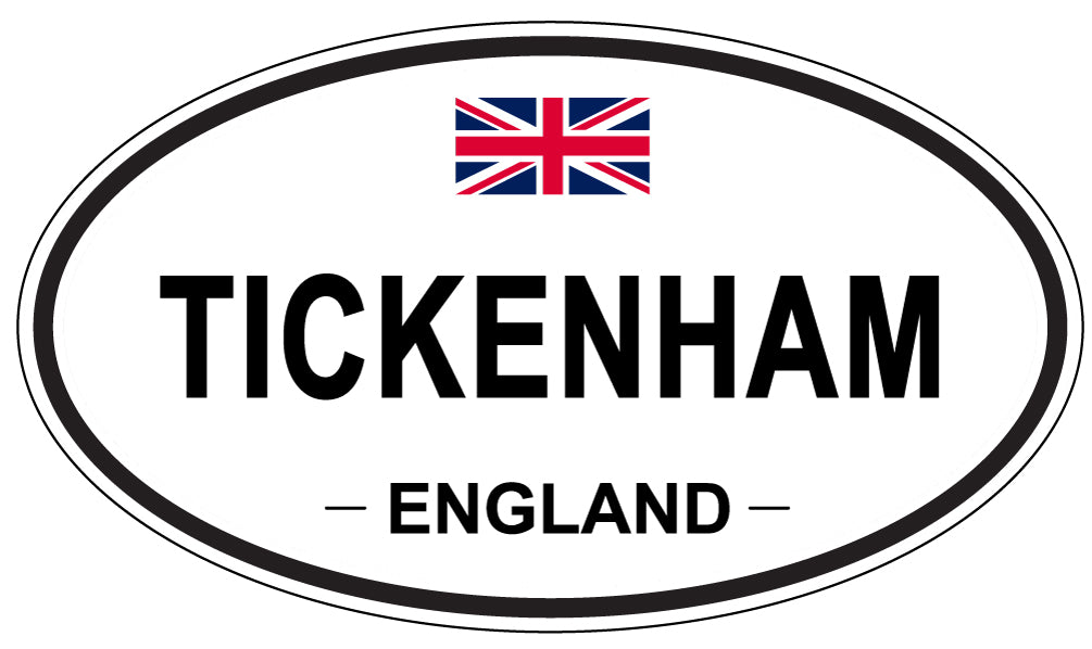 TICKENHAM, England - Oval Magnet