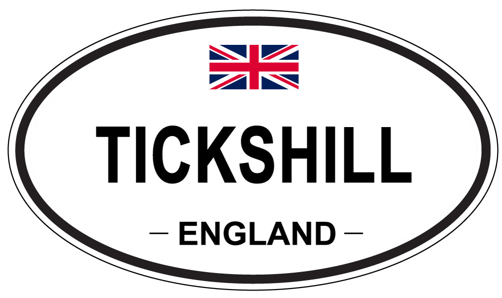 TICKSHILL, England - Oval Magnet