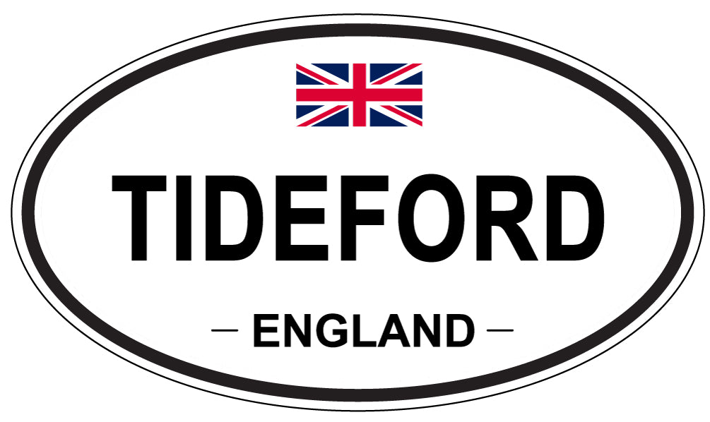 TIDEFORD, England - Oval Magnet