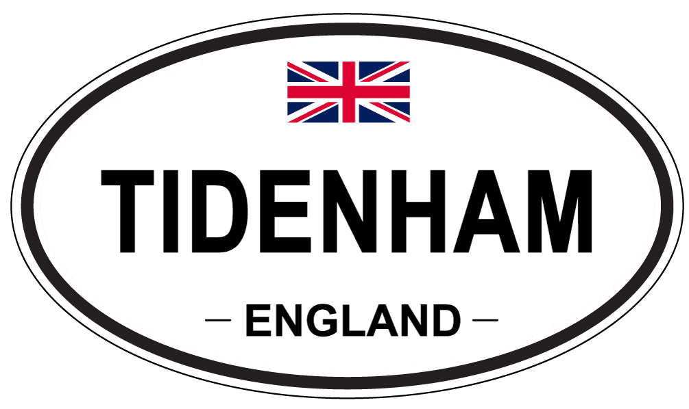 TIDENHAM, England - Oval Magnet