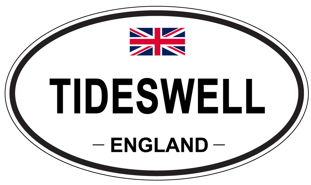 TIDESWELL, England - Oval Magnet