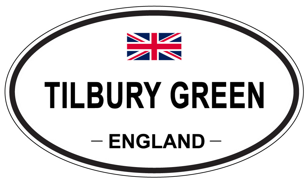 TILBURY GREEN, England - Oval Magnet