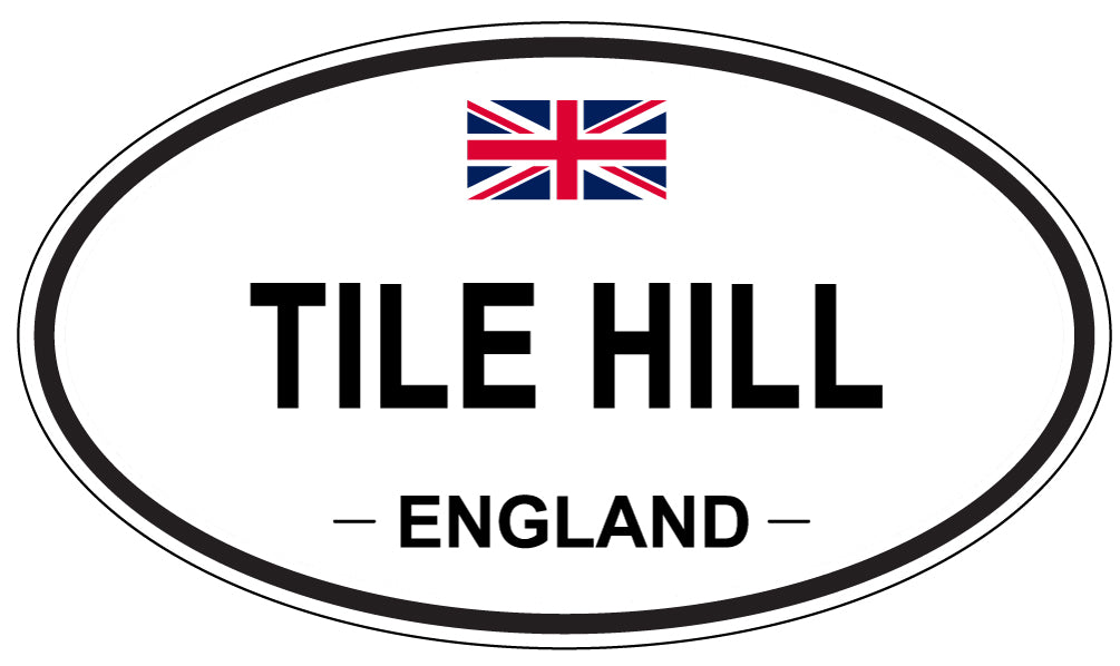 TILE HILL, England - Oval Magnet