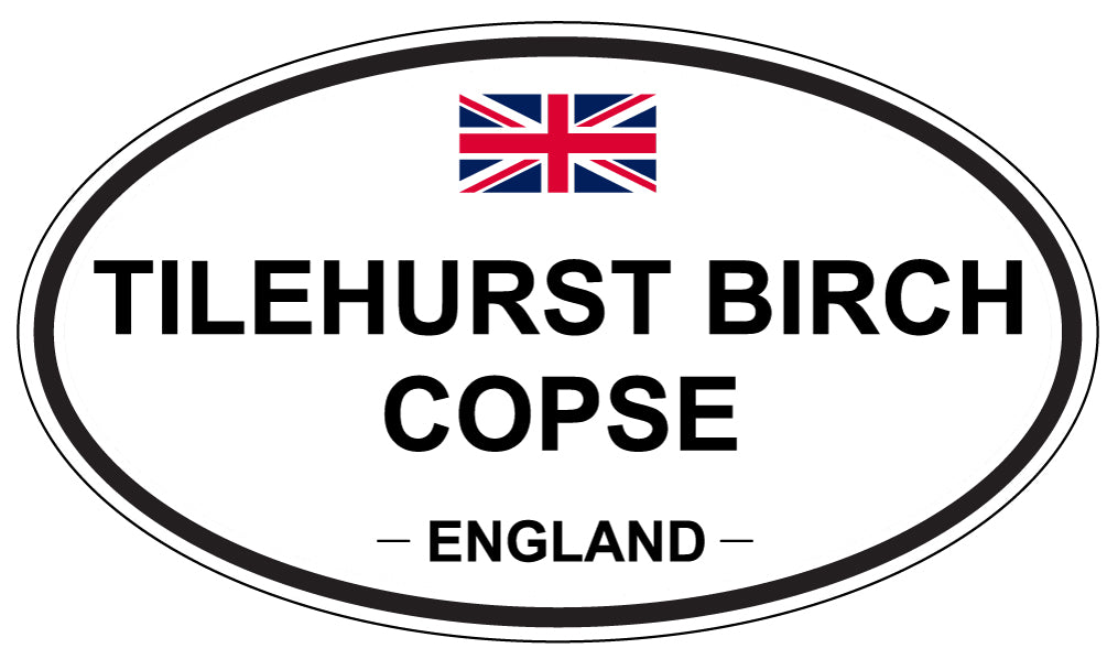 TILEHURST BIRCH COPSE, England - Oval Magnet
