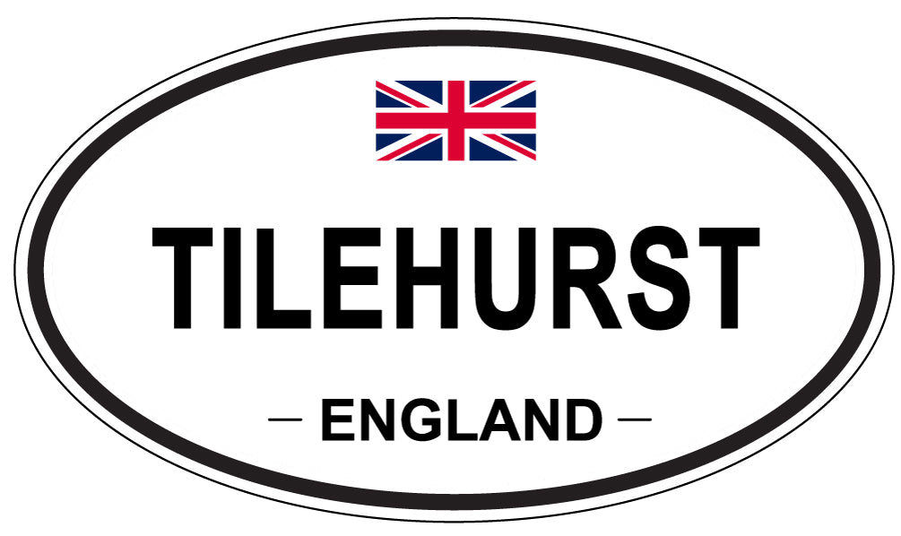 TILEHURST, England - Oval Magnet