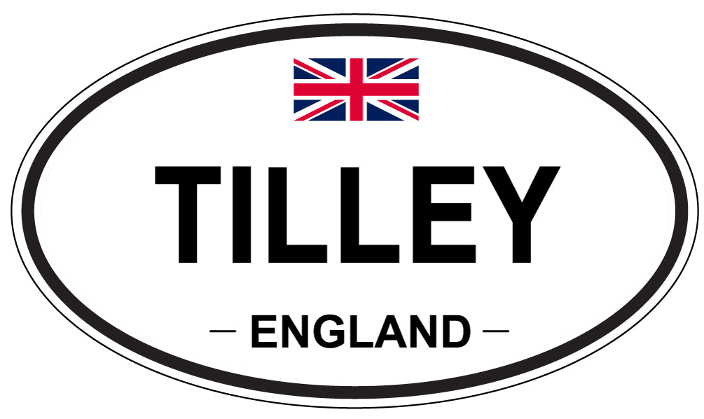TILLEY, England - Oval Magnet