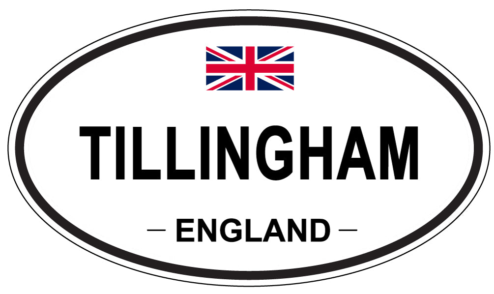 TILLINGHAM, England - Oval Magnet