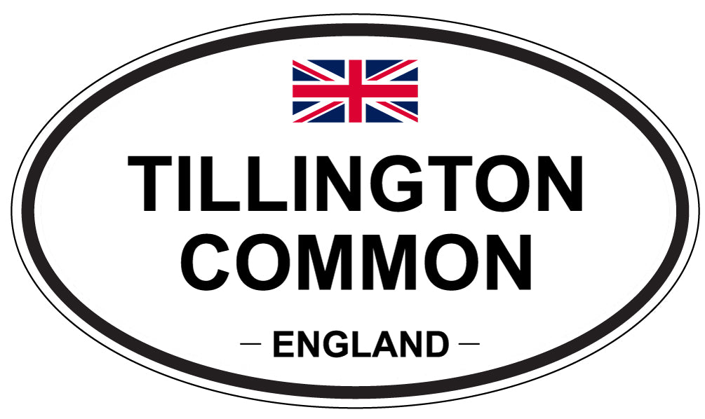 TILLINGTON COMMON, England - Oval Magnet