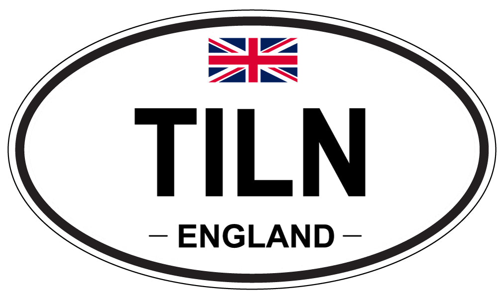 TILN, England - Oval Magnet