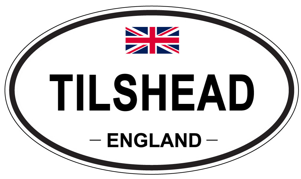 TILSHEAD, England - Oval Magnet