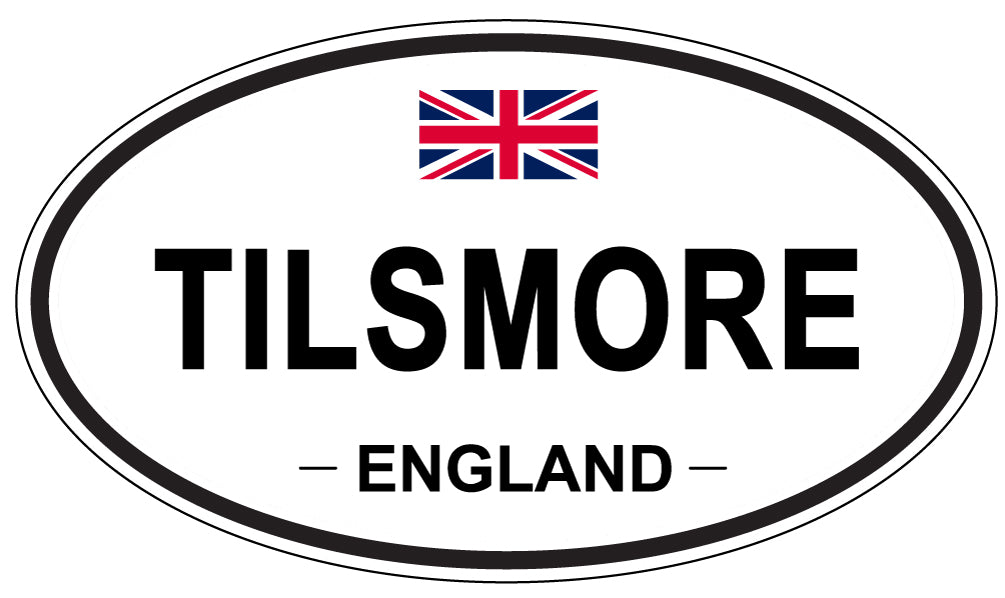 TILSMORE, England - Oval Magnet