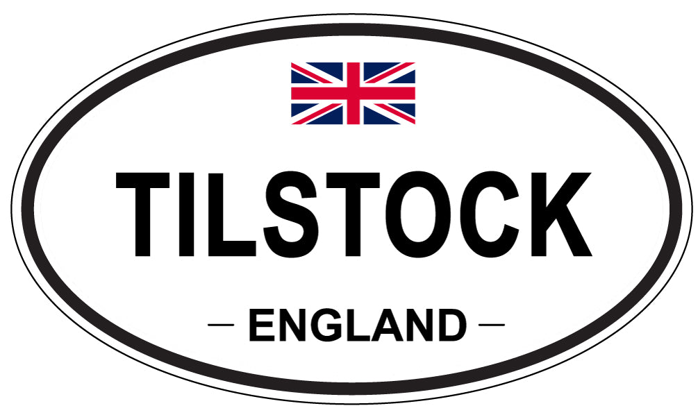 TILSTOCK, England - Oval Magnet