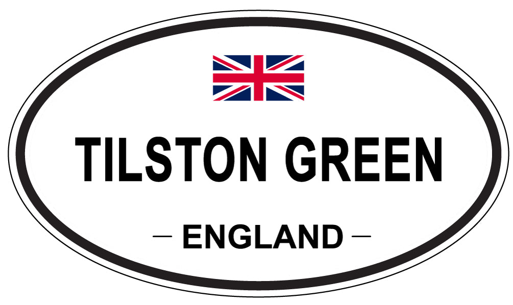 TILSTON GREEN, England - Oval Magnet