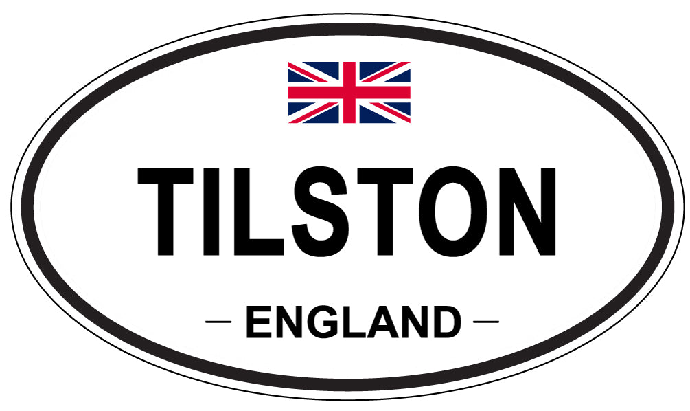 TILSTON, England - Oval Magnet