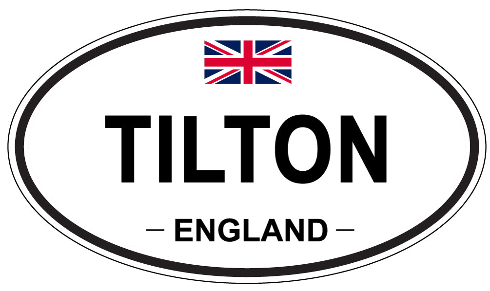 TILTON, England - Oval Magnet