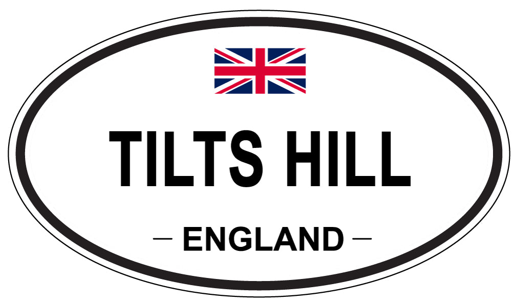 TILTS HILL, England - Oval Magnet