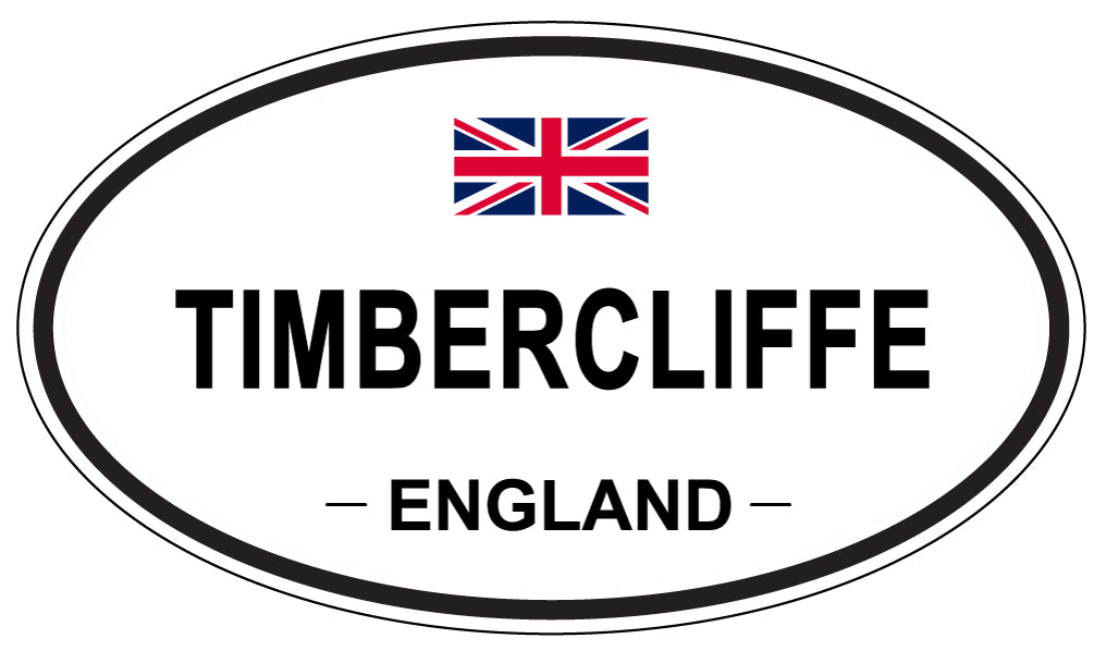 TIMBERCLIFFE, England - Oval Magnet