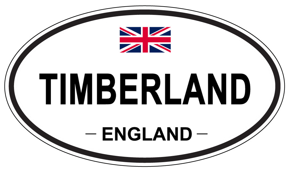 TIMBERLAND, ENGLAND - Oval Sticker