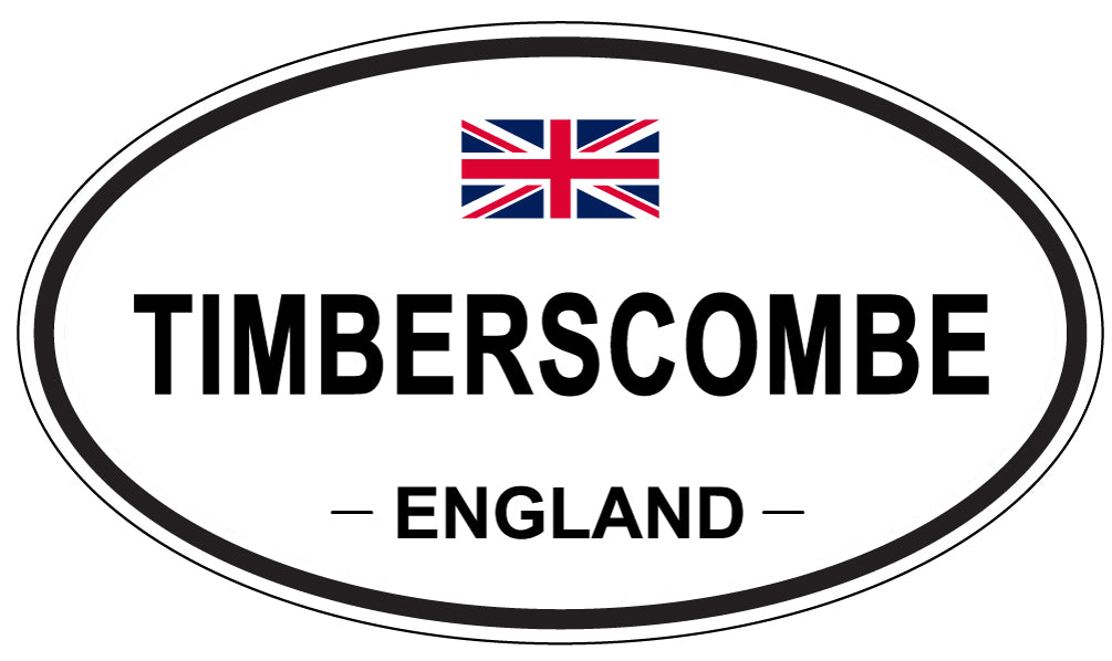 TIMBERSCOMBE, England - Oval Magnet