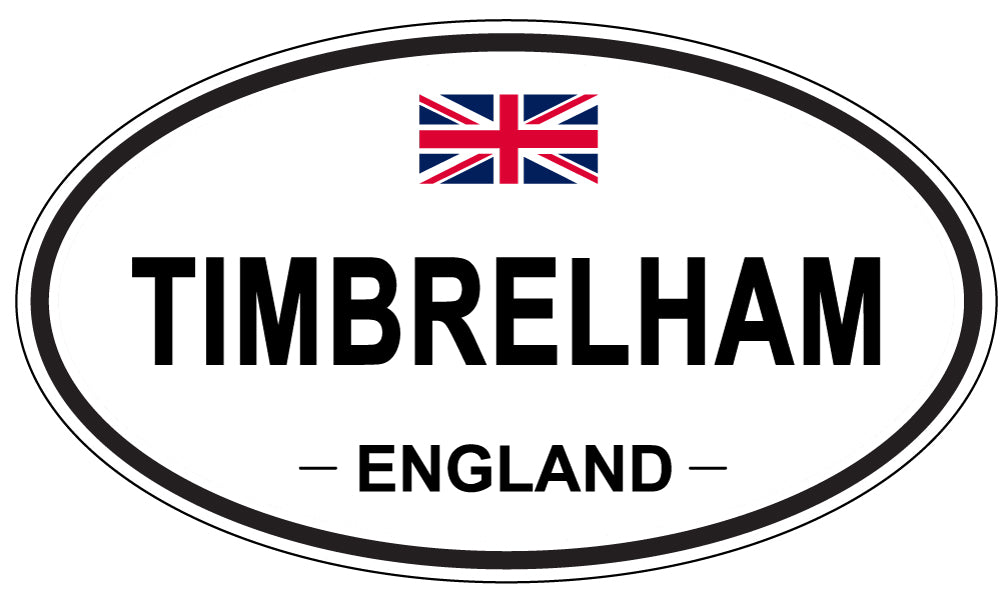TIMBRELHAM, England - Oval Magnet