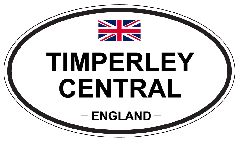 TIMPERLEY CENTRAL, England - Oval Magnet