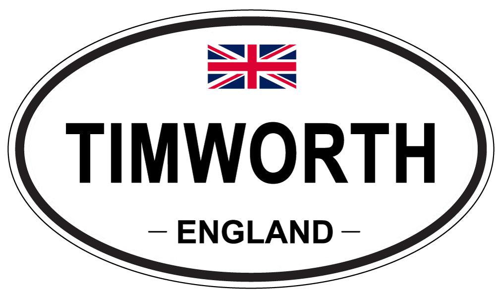 TIMWORTH, England - Oval Magnet