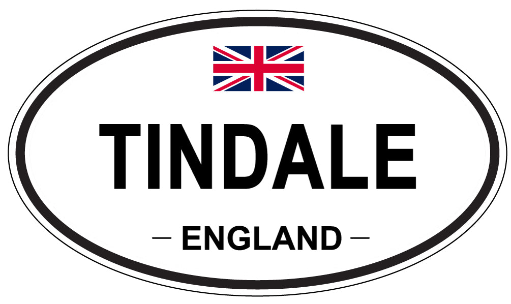 TINDALE, England - Oval Magnet